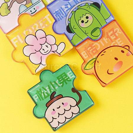 Customization Custom Puzzle Refrigerator Stickers Promotional Products