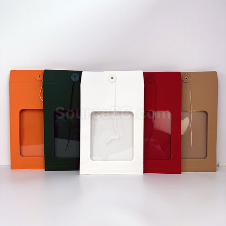 Customization Window-opening kraft paper bag Promotional Products