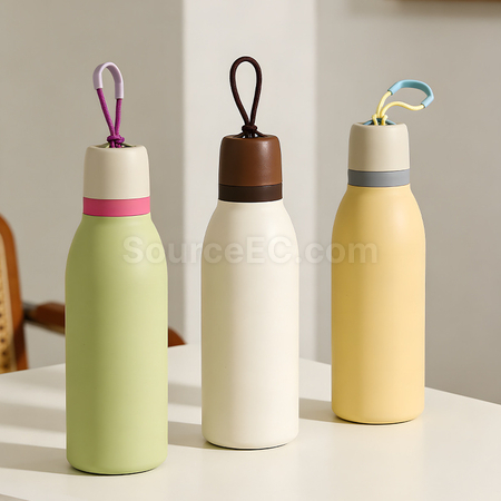 Customization Color-Blocked Insulated Water Bottle Promotional Products