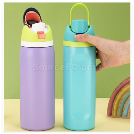 Customization Color-Blocked Double-Walled Thermos Promotional Products