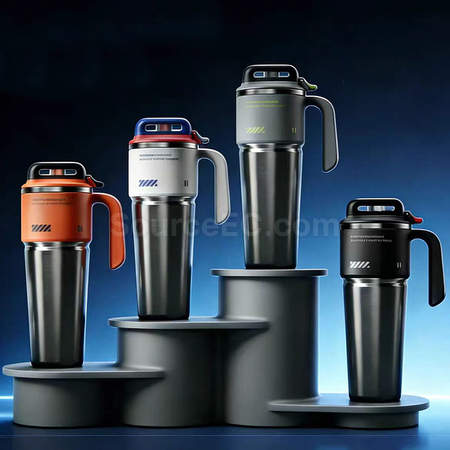 Customization Push-open Car-mounted Insulated Cup for Cold and Heat Preservation Promotional Products