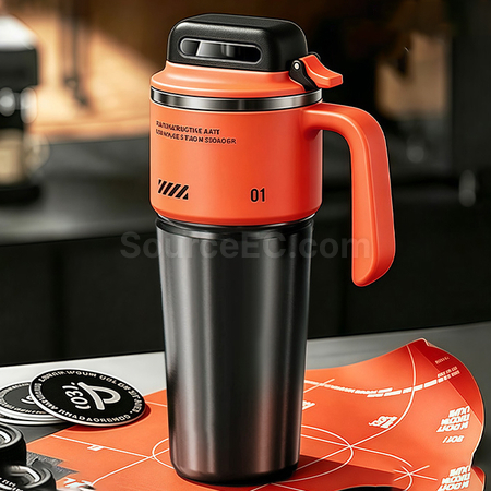 Customization Push-open Car-mounted Insulated Cup for Cold and Heat Preservation Promotional Products