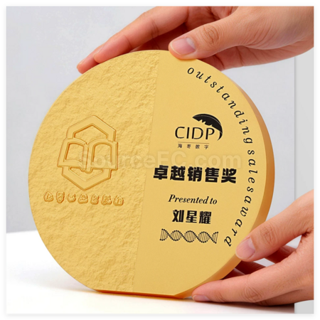 Customization Creative Relief Acrylic Medal Promotional Products