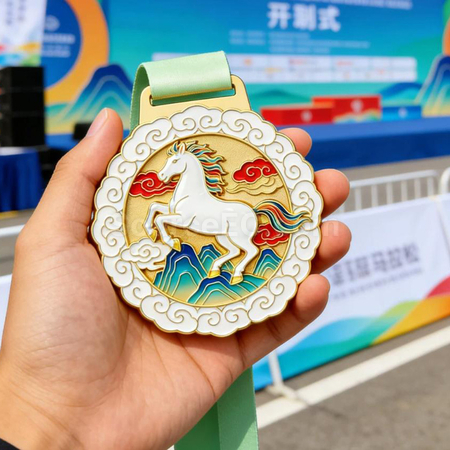 Customization Horse Metal Medals Promotional Products
