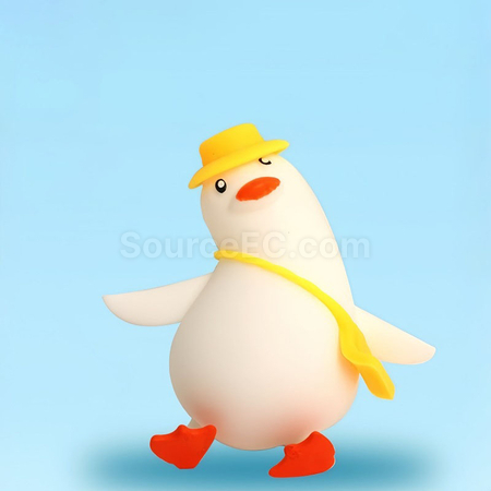 Customization Crooked-neck Duck Squeeze Stress Relief Toy Promotional Products