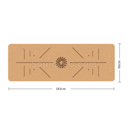 Customization Cork Non-slip Yoga Mat Promotional Products