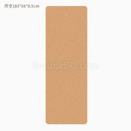 Customization Cork Non-slip Yoga Mat Promotional Products