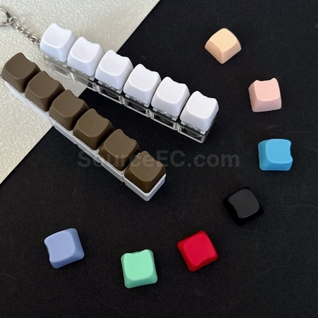 Customization Custom Cat-Shaped Button Stress Relief Toy Promotional Products