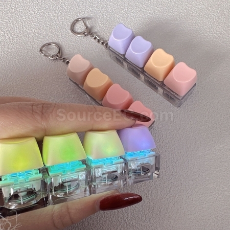 Customization Custom Heart-shaped Button Stress Relief Toy Promotional Products