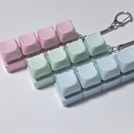 Customization Custom Bear Head Button Stress Relief Toy Promotional Products