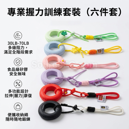 Customization Grip Trainer Stress-Relief Keychain Pendant Promotional Products