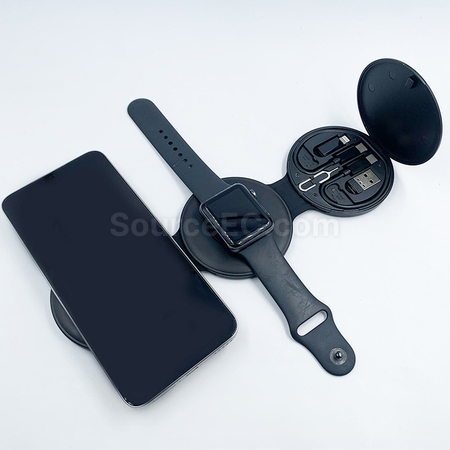 Customization 3-in-1 Fast Charging Magnetic Charging Multifunctional Data Cable Box Promotional Products