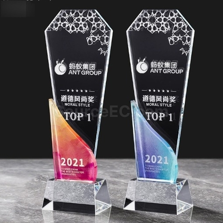 Customization Crystal trophy Promotional Products