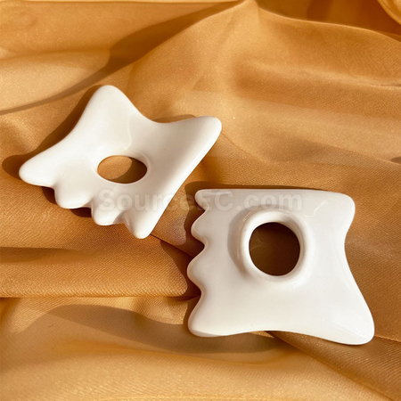 Customization Ceramic beauty massage gua sha board Promotional Products