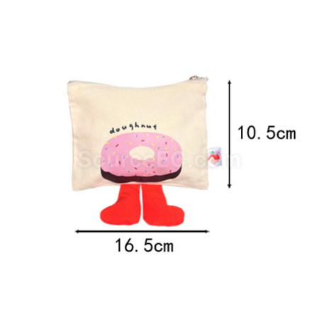Customization Canvas Coin Purse Promotional Products