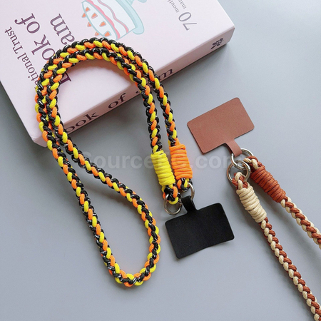 Customization Color-Blocked Woven Phone Strap Promotional Products