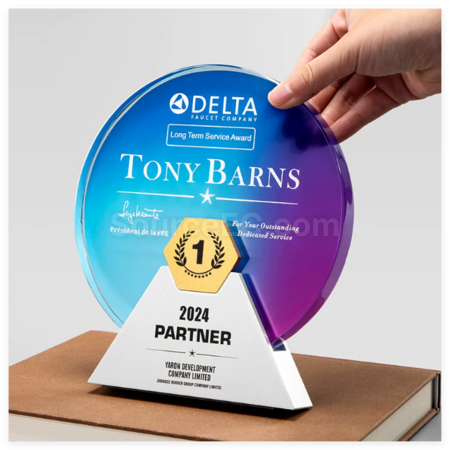 Customization Metal Crystal Trophy Promotional Products