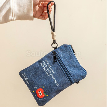 Customization Cute Denim Crossbody Bag Promotional Products