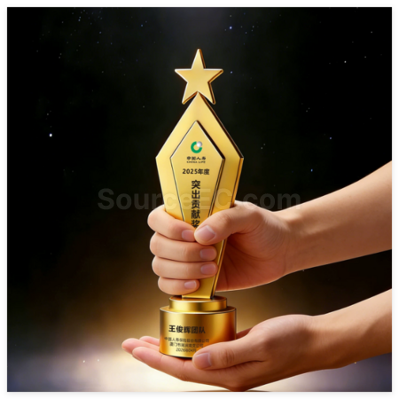 Customization Creative  Metal Trophy Promotional Products