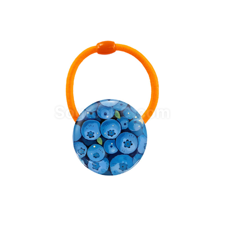 Customization 32MM Provided Image For Making A Button Hair Tie Promotional Products