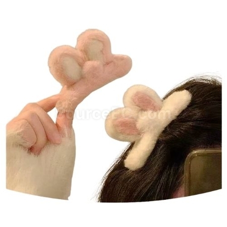 Customization Custom plush hair clips available Promotional Products