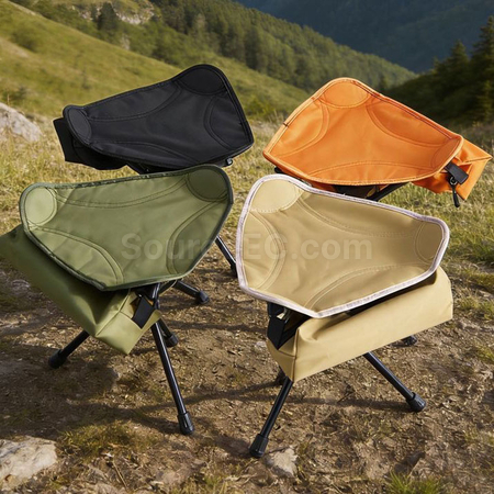 Customization Rotatable Folding Stool for Outdoor Camping Promotional Products