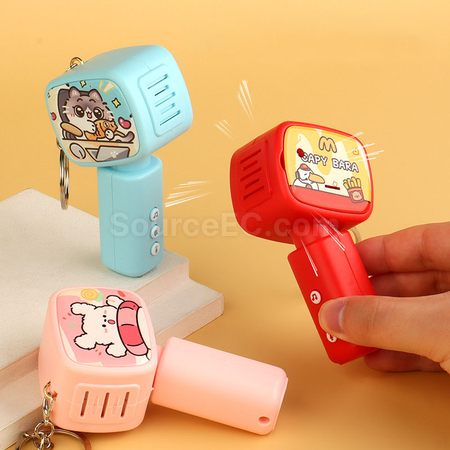 Customization Microphone Recorder Keychain Promotional Products