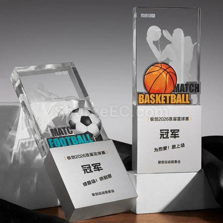 Customization Crystal Trophy Promotional Products