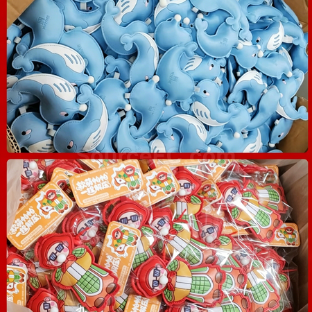 Customization Customizable bubble squeeze toy made of leather Promotional Products