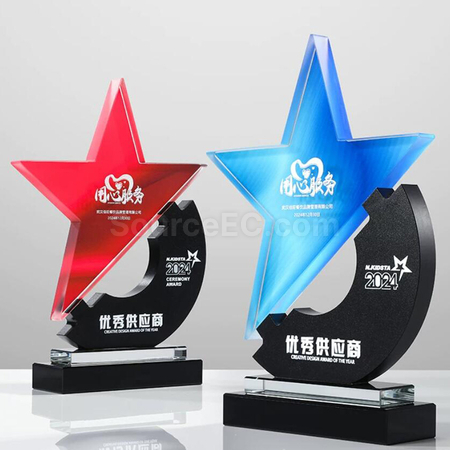 Customization Crystal Trophy Promotional Products