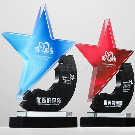 Customization Crystal Trophy Promotional Products