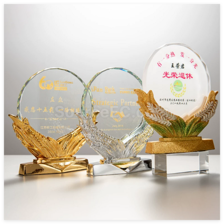 Customization Crystal Trophy Promotional Products