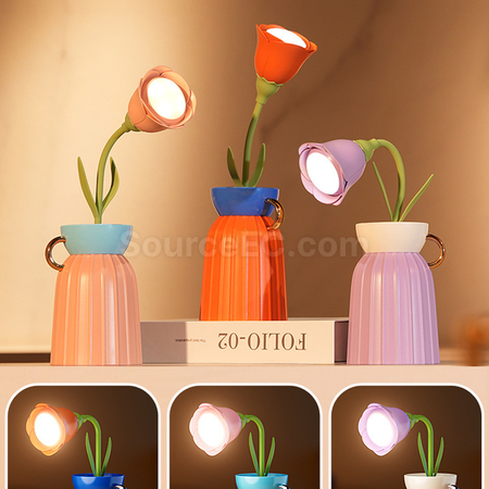 Customization Flower Table Lamp Promotional Products
