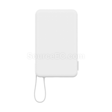 Customization 3C Certified Magnetic light-up wireless charging power bank Promotional Products