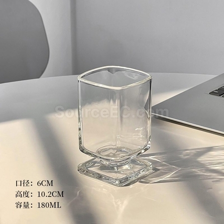 Customization Mellow Design Glass Cup Promotional Products