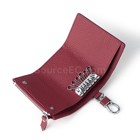Customization Genuine Leather Key Case Promotional Products