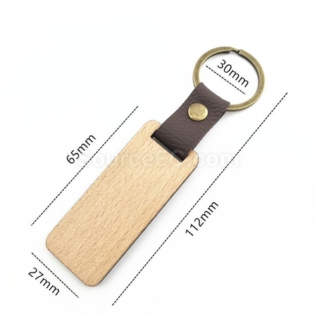 Customization Wooden Keychain Promotional Products