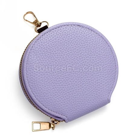 Customization Mini Round Zipper Coin Purse Promotional Products