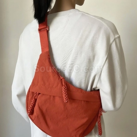 Customization Nylon Crossbody Dumpling Bag Promotional Products