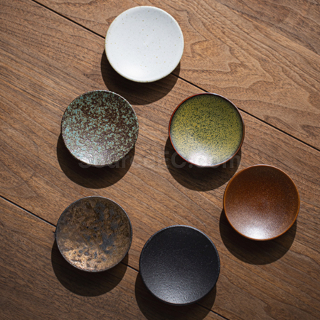 Customization Chinese Retro Ceramic Small Plate Promotional Products