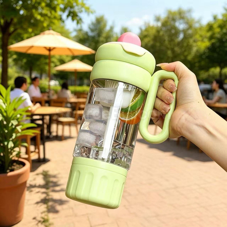 Customization Large-Capacity Tritan Straw Water Bottle Promotional Products