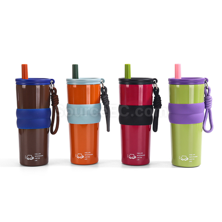 Customization 316 stainless steel insulated tumbler with straw Promotional Products