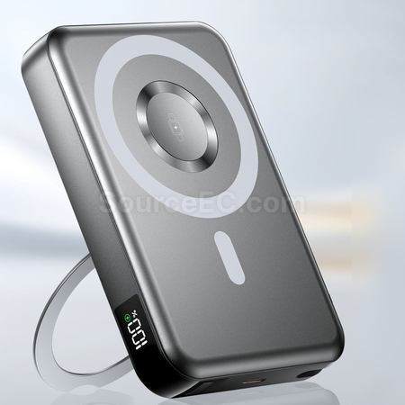Customization 4-in-1 Foldable Bracket Magnetic Power Bank Promotional Products