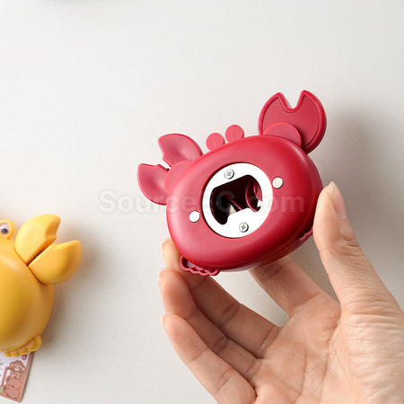 Customization 3-in-1 Crab Bottle Opener, Can Opener and Scissors, Magnetic Refrigerator Sticker Promotional Products
