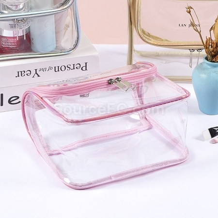 Customization PVC Transparent Waterproof Makeup Bag Promotional Products