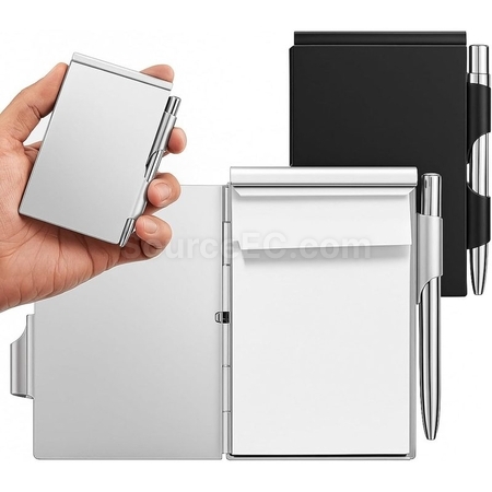 Aluminum Alloy Notebook Card Holder