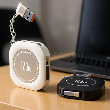 Customization Retractable Storage Fast Charging Data Cable Promotional Products