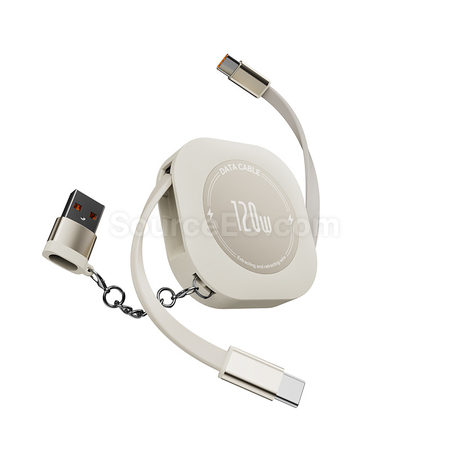 Customization Retractable Storage Fast Charging Data Cable Promotional Products