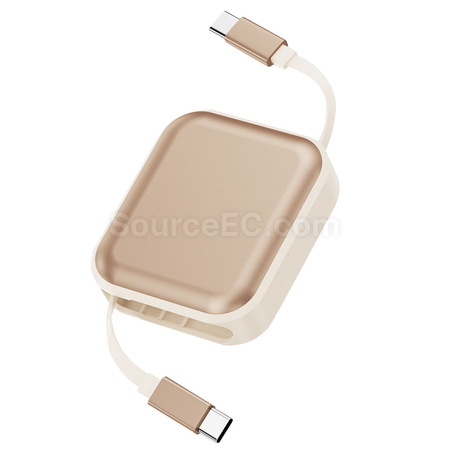 Customization 240W Retractable Dual Type-C Transmission Cable Promotional Products