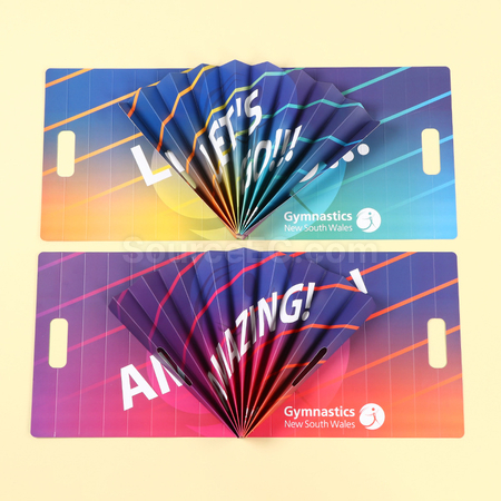 Customization Paper Handheld Clap Fan Promotional Products